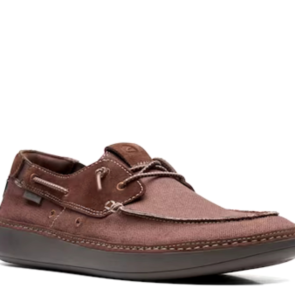 CLARK'S Men's Higley Boat Shoe Brown